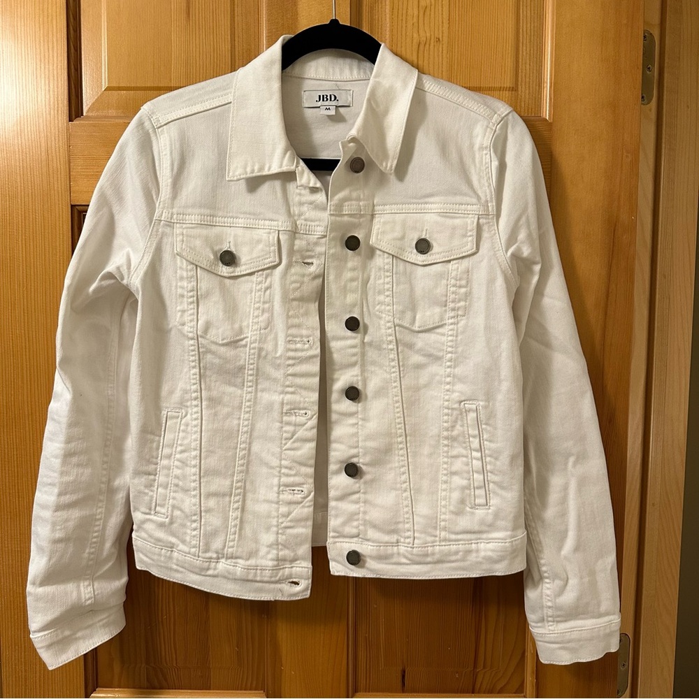 Women’s White Denim Jacket